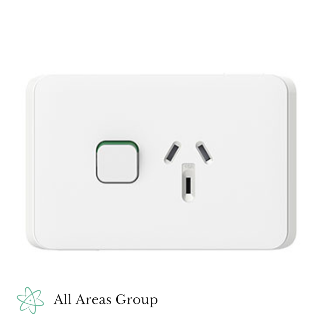 Clipsal Iconic Single GPO 10A – VW