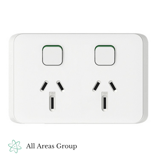 Clipsal Iconic 15A Double GPO – VW