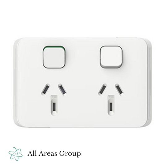 Clipsal Iconic Double Power Point – VW