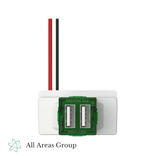 Clipsal Iconic 40E2USBM-VW Dual USB Mech